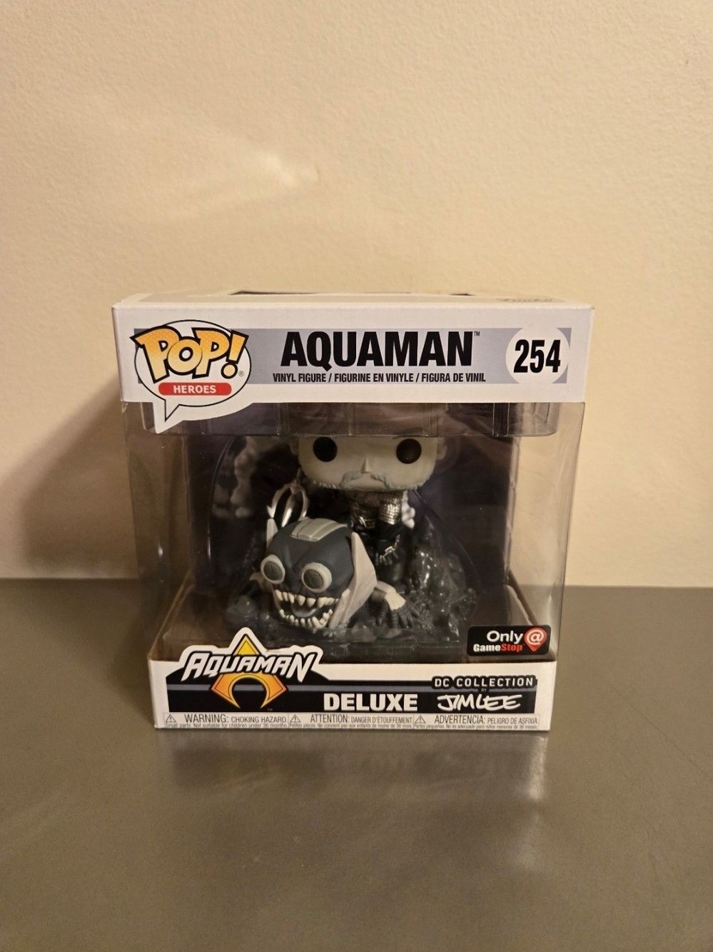 Funko POP! Heroes Aquaman Deluxe Vinyl Figure #254